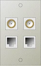 In-room wall plates